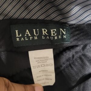 Mens Lauren Ralph Lauren Black Dress Pants SIZE 42×32